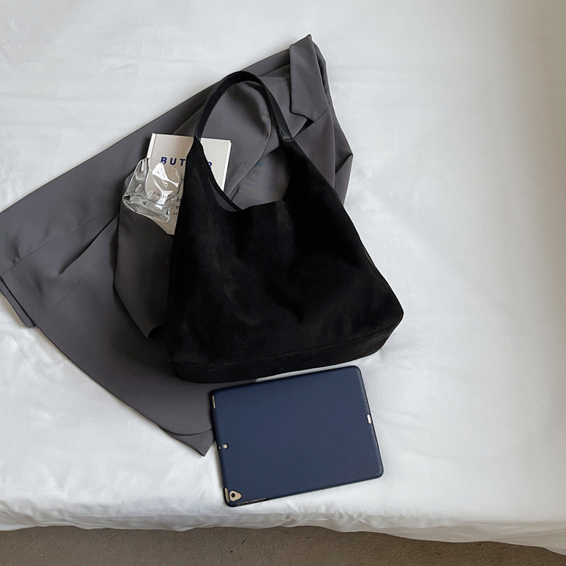 Autumn And Winter Suede Commuter Shoulder Bag