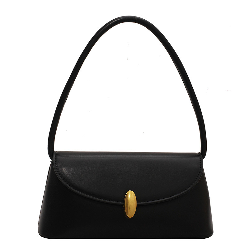 The Elise Oval Clasp Shoulder Bag
