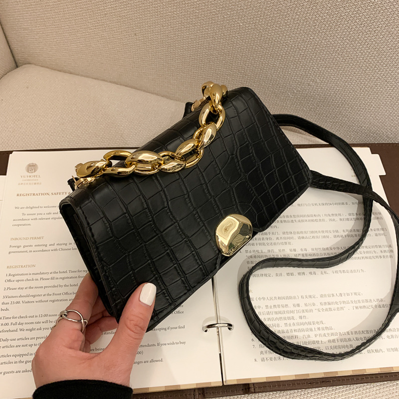 The Crocodile Chain Mini Bag