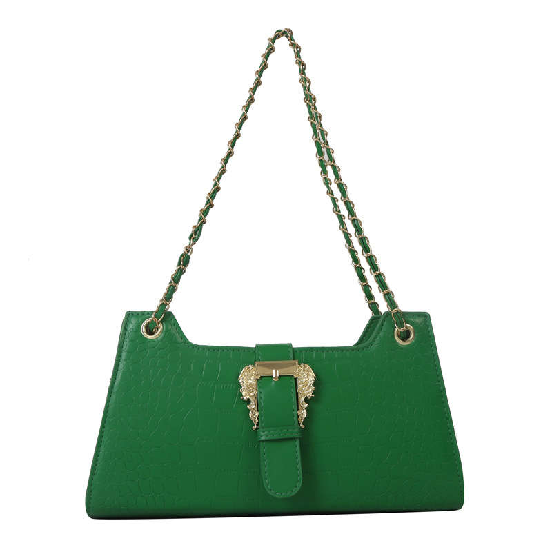 The Gilded Buckle Shoulder Bag