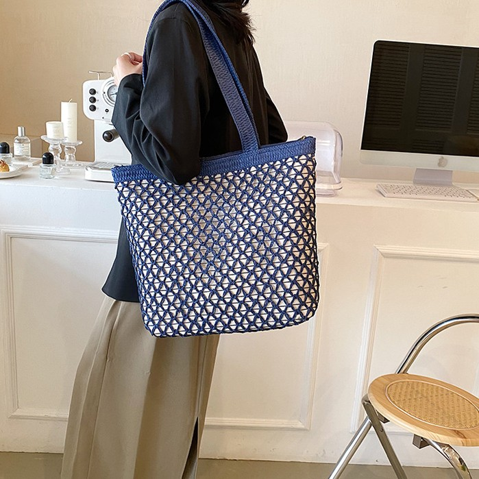 The Isla Woven Tote