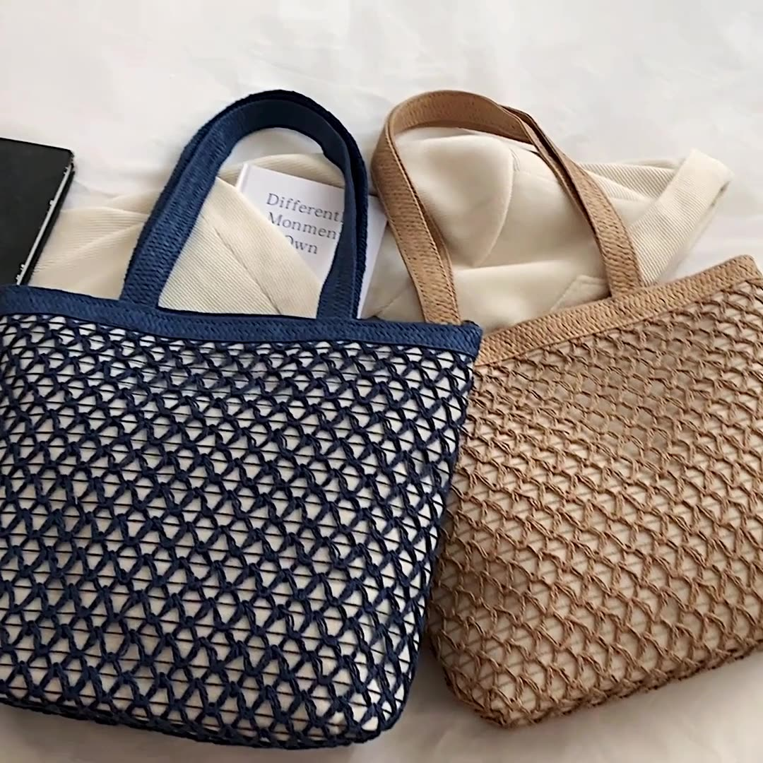 The Isla Woven Tote