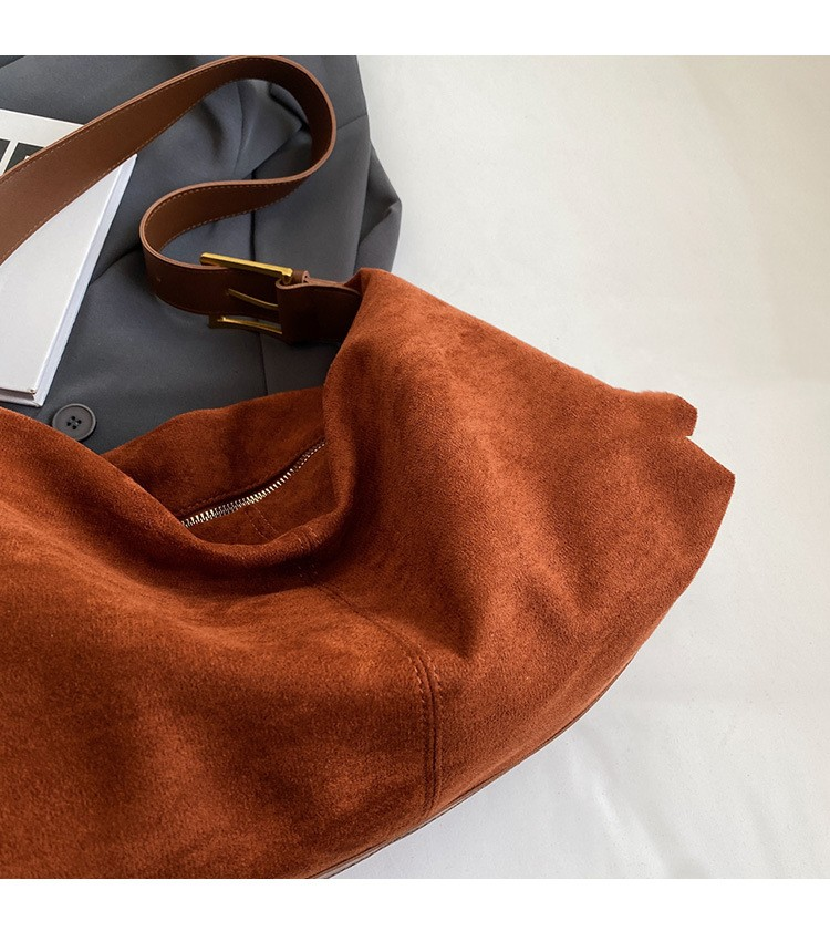 The Sienna Suede Shoulder Bag