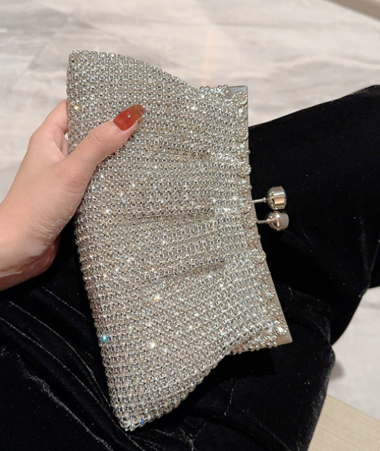 The Aurelia Diamond Clutch