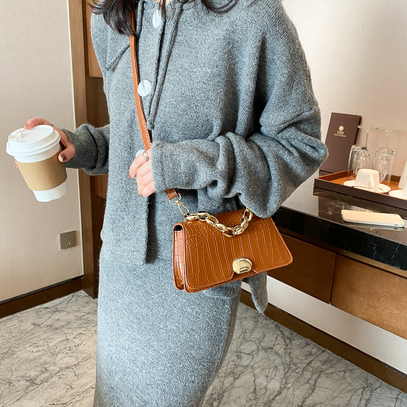 The Crocodile Chain Mini Bag