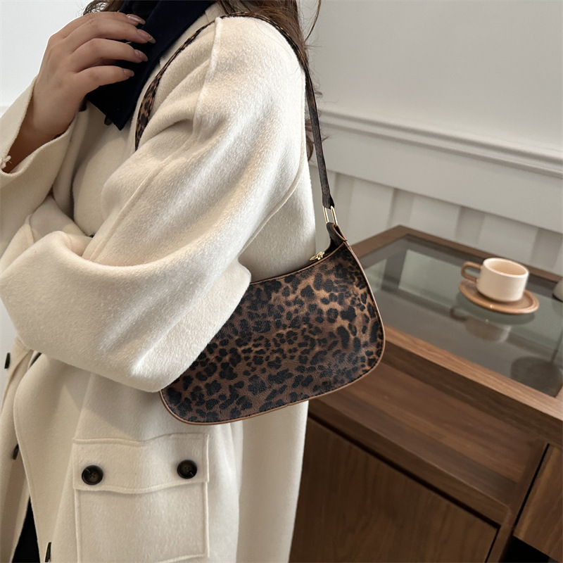The Siena Leopard Shoulder Bag