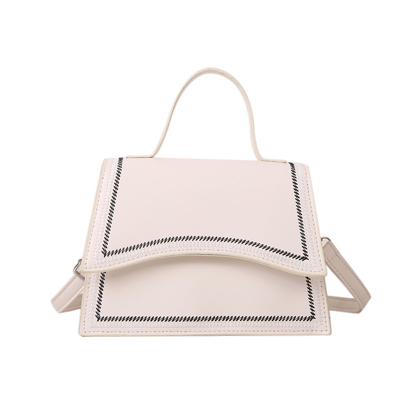 The Clara Stitch-Trim Top Handle Bag
