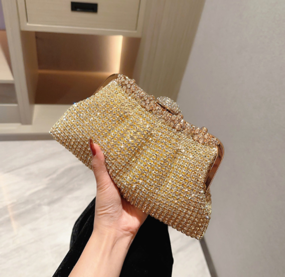 The Aurelia Diamond Clutch