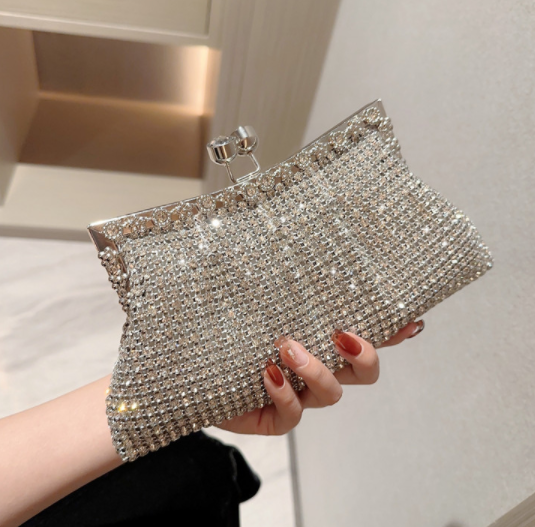 The Aurelia Diamond Clutch