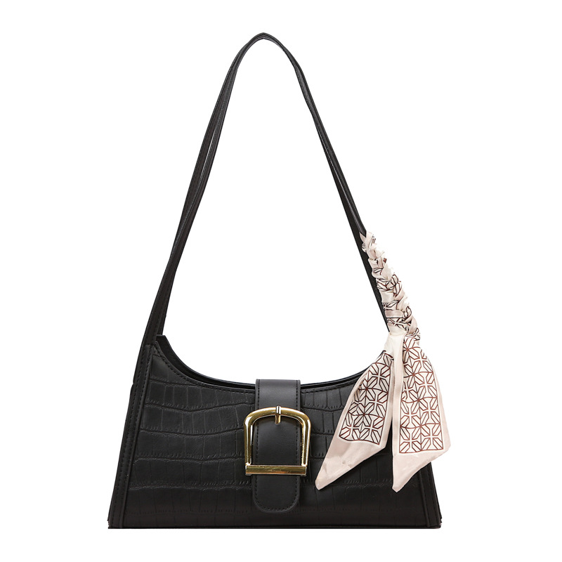 The Buckle Scarf Shoulder Bag