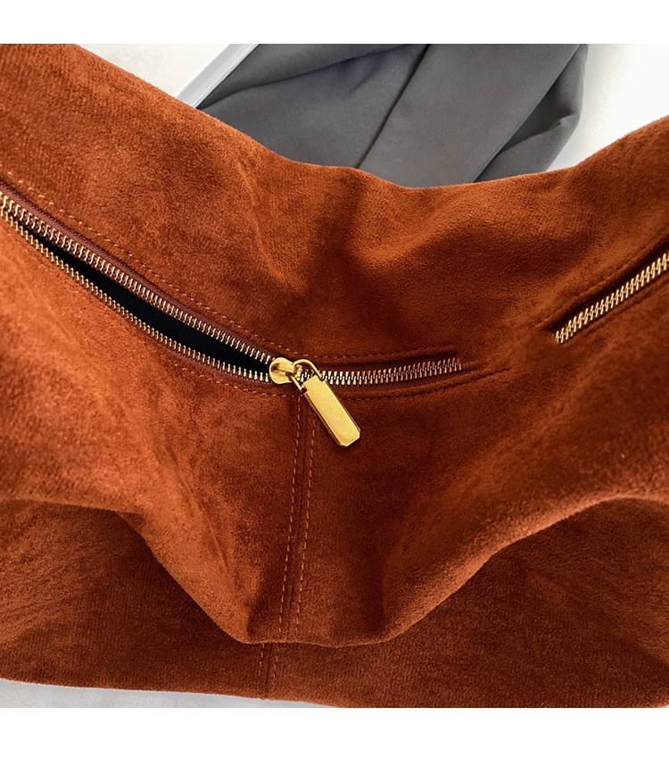 The Sienna Suede Shoulder Bag
